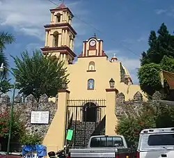 Una iglesia en Puente de Ixtla, Morelos
