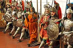 The marionettes used in the Opera dei Pupi