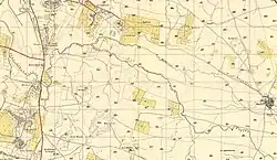 Kfar Yedidia (Kefar Yedidya) 1939 1:20,000