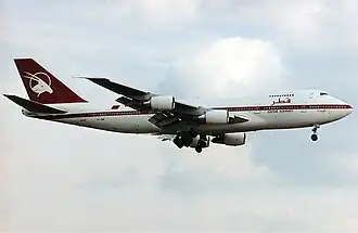 Former Boeing 747SR in 1996
