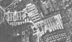 Aerial photograph of the site