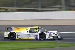 The No. 15 car entered by RLR MSport at the 2017 4 Hours of Silverstone