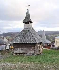 Wooden church in Văleni