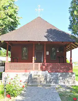 Wooden church in Vitomirești
