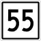 Provincial Route 55 shield}}
