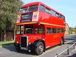 The Leyland Titan RTW, 8 feet wide Leyland version of the RT