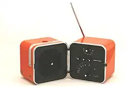 Brionvega TS 502 radio, Museum of science and technology, Milan (1963)