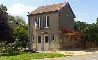 The town hall in Ranzevelle
