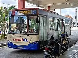 Rapid KL bus route 782 connect Old Town to Pasar Seni station in Kuala Lumpur
