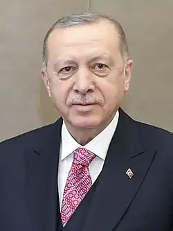 Republic of Turkey, Recep Tayyip Erdoğan, President of Turkey