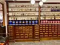 Recreation of pharmacy interior on display at the University of Melbourne