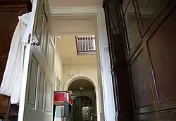 View of main corridor