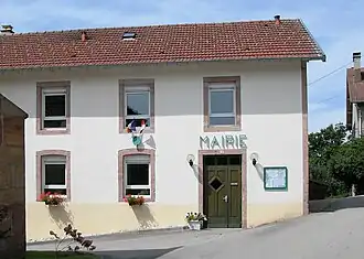The town hall in Rehaupal