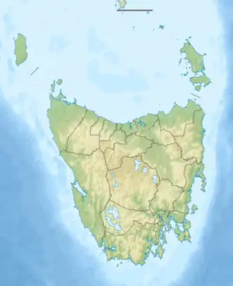 Knocklofty Formation is located in Tasmania