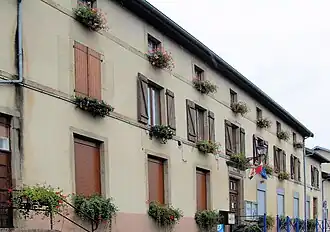 The town hall in Remoncourt