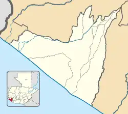 MGRT is located in Retalhuleu Department