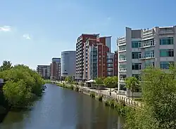 River Aire at Leeds