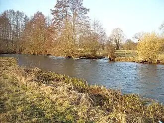 The Avre river in Muzy
