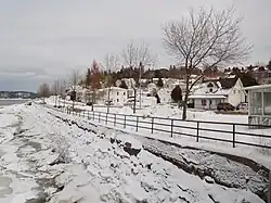 View from Saguenay boulevard, in Chicoutimi
