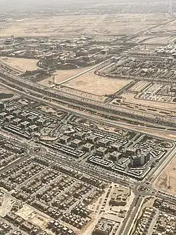 Aerial view of Roshn Front, 2024