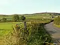 Road from Martinstown to Black Down (far right)