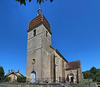 The church in Roche-sur-Linotte