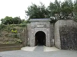 Entrance to the former magazine compound