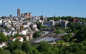 A general view of Rodez