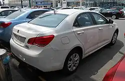 Post facelift Roewe 550 (rear).