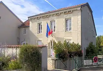 The town hall in Rollainville