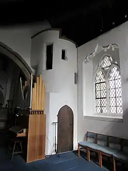 The rood loft stair turret
