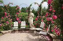 Image 59Garden chairs in Rosenneuheitengarten Beutig in Baden-Baden, Germany (from Garden design)