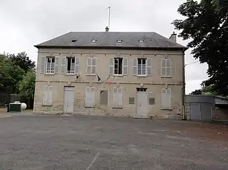 The town hall of Rozières-sur-Crise