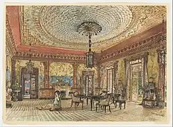 Japanese salon at Villa Hügel, Vienna