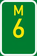 Metropolitan route M6 shield