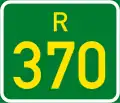 Regional route R370 shield