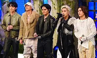 A group photograph of SB19