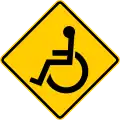 P-9-2 Disabled pedestrians crossing