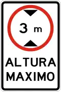 R-12-1 Height limit
