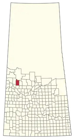 Location of the RM of Parkdale No. 498 in Saskatchewan