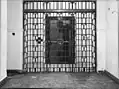 Sliding grille at the entrance to the vault, 1936