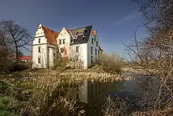Renaissance castle of the Counts of Schweinitz