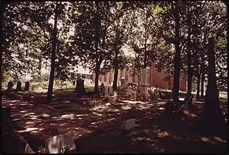 Church and graveyard