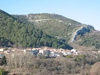 The village of Saint-Savournin in 2005