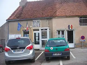 The town hall in Saint-Privé