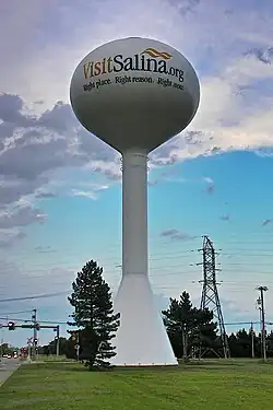 Salina water tower (2013)