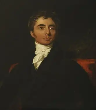 Portrait of Robert Southey by Samuel Lane