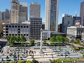 Overview of the plaza, 2018