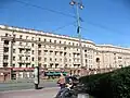 Moskovsky Prospekt (10 km (6.2 mi)) is one of the longest in Saint Petersburg