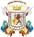 Coat of arms of Caracas of Venezuela